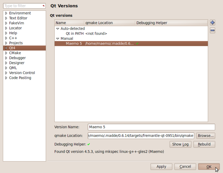 File:04 linux qtcreator qmake ready.png